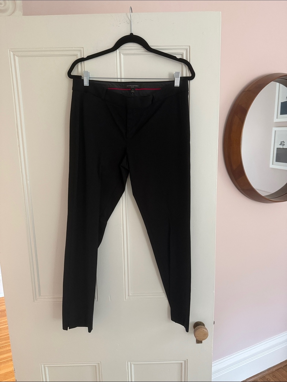 Banana Republic Black Women's Dress Pants - Slim Straight Sloan Fit